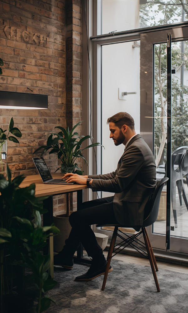 Exitbase — Corporate website redesign